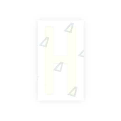 Nanofilm Ecoslick™ for US (South Dakota) Moto license plates - Symbol "H"
