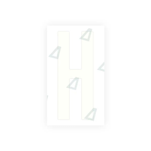Nanofilm Ecoslick™ for US (Iowa) Moto license plates - Symbol "H"