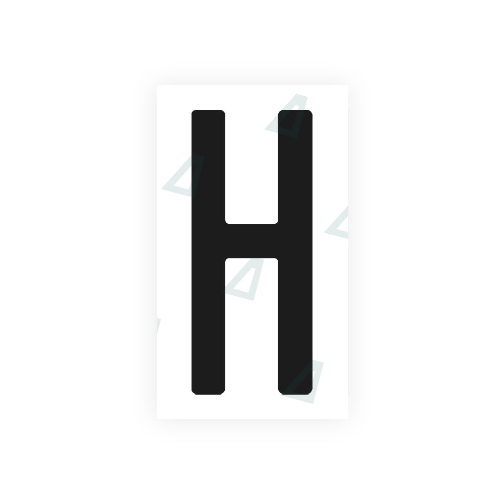 Nanofilm Ecoslick™ for AUS (Victoria) license plates - Symbol "H"