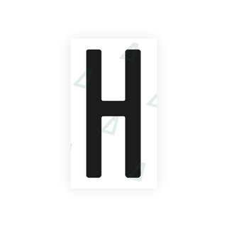 Nanofilm Ecoslick™ for AUS (Victoria) license plates - Symbol "H"