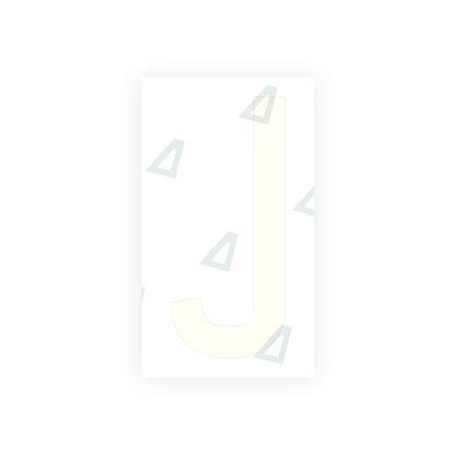 Nanofilm Ecoslick™ for US (South Dakota) Moto license plates - Symbol "J"