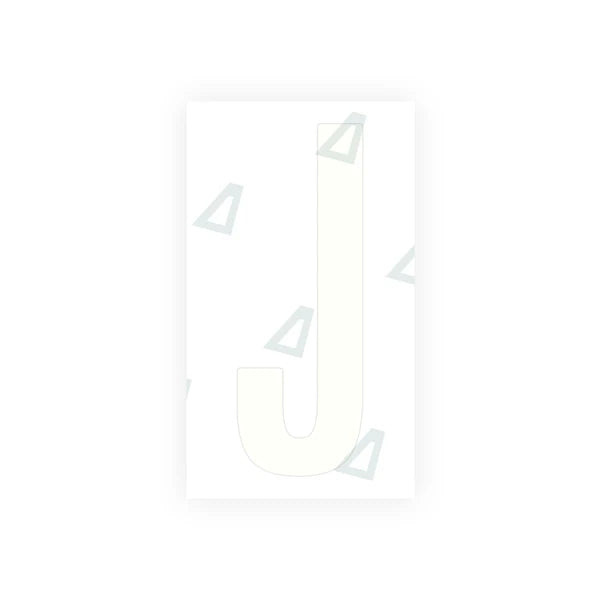 Nanofilm Ecoslick™ for US (Idaho) Moto license plates - Symbol "J"