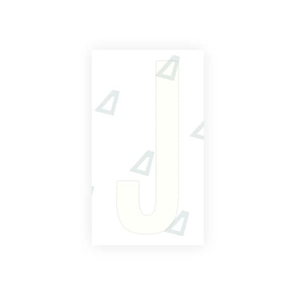 Nanofilm Ecoslick™ for US (Idaho) Moto license plates - Symbol "J"