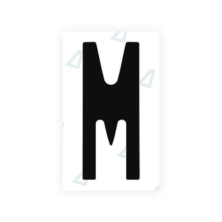 Nanofilm Ecoslick™ for mexican license plates - Symbol "M"