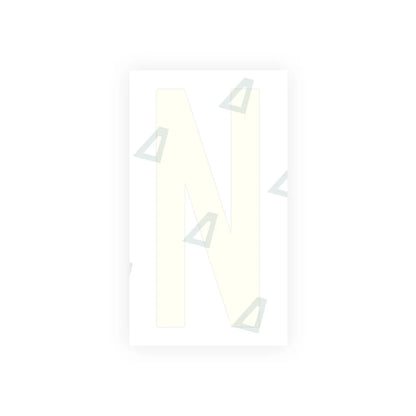 Nanofilm Ecoslick™ for US (South Dakota) Moto license plates - Symbol "N"