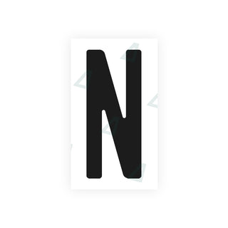 Nanofilm Ecoslick™ for AUS (Victoria) license plates - Symbol "N"