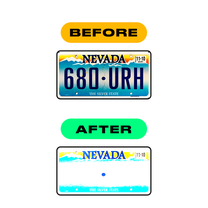 nanofilm for license plate