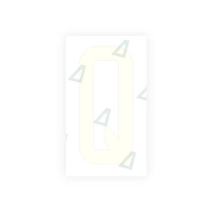 Nanofilm Ecoslick™ for US (South Dakota) Moto license plates - Symbol "Q"