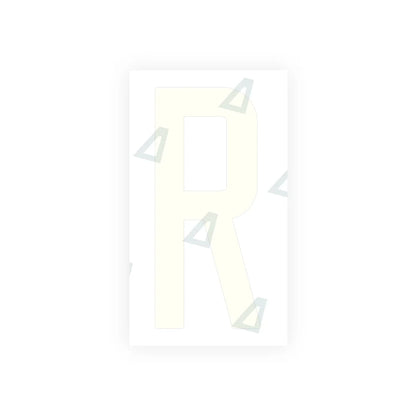 Nanofilm Ecoslick™ for US (South Dakota) Moto license plates - Symbol "R"