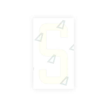 Nanofilm Ecoslick™ for US (South Dakota) Moto license plates - Symbol "S"