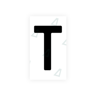 Nanofilm Ecoslick™ für deutsche Nummernschilder - Symbol "T"