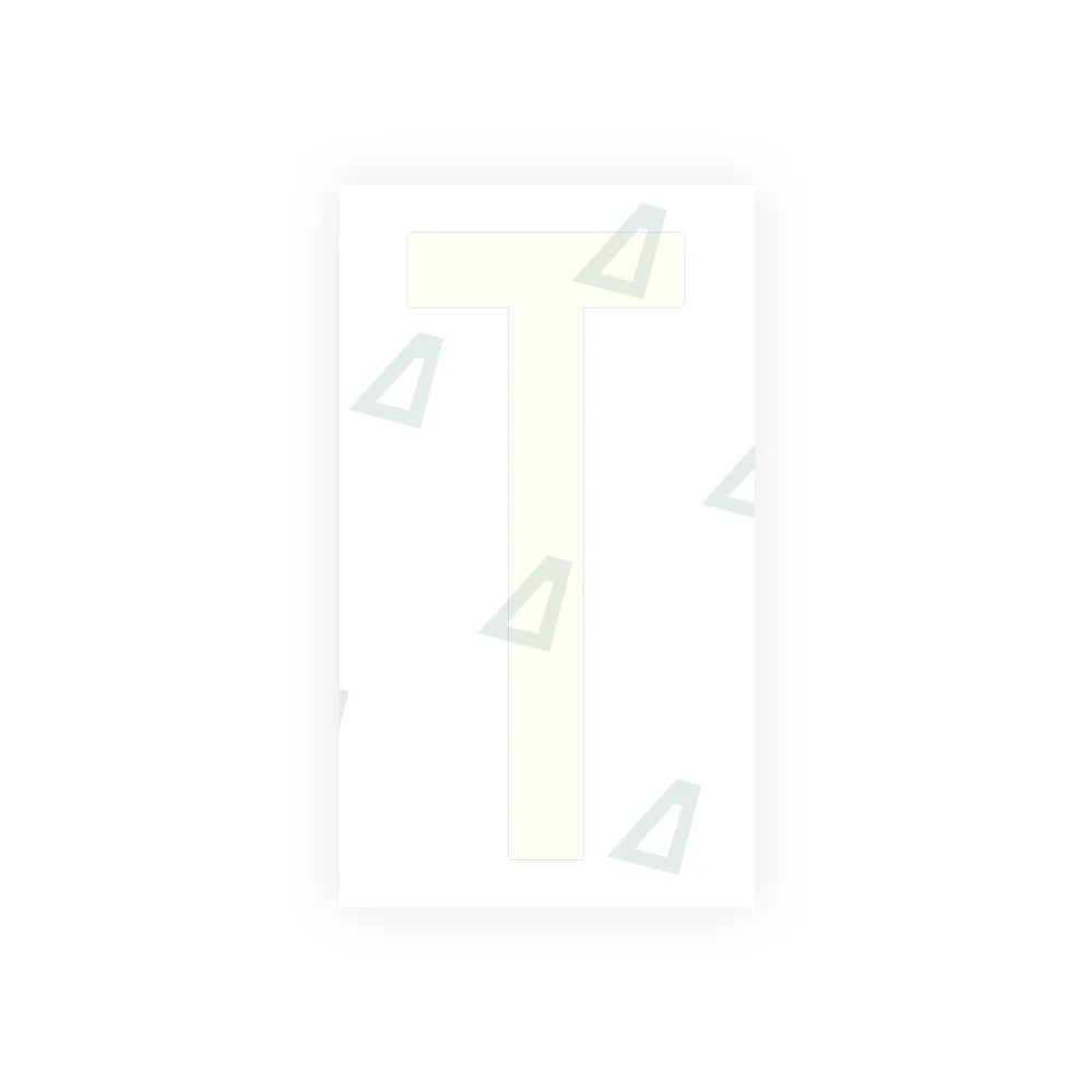 Nanofilm Ecoslick™ for US (South Dakota) Moto license plates - Symbol "T"