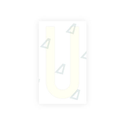 Alite Nanofilm for US (South Dakota) Moto license plates - Symbol "U" - Alite