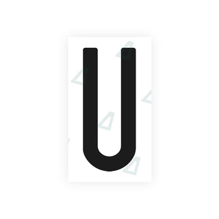 Nanofilm Ecoslick™ for AUS (Victoria) license plates - Symbol "U"