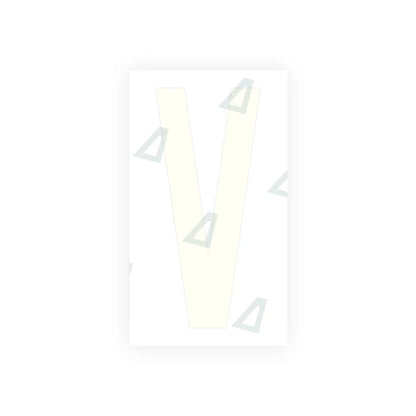 Nanofilm Ecoslick™ for US (South Dakota) Moto license plates - Symbol "V"