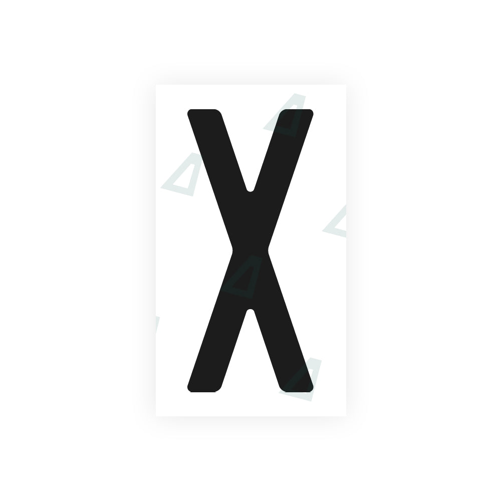 Nanofilm Ecoslick™ for AUS (Victoria) license plates - Symbol "X"