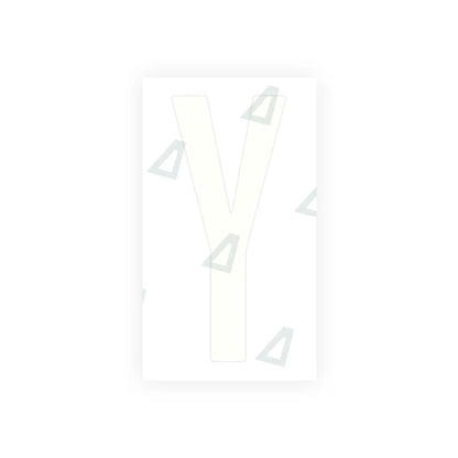 Nanofilm Ecoslick™ for US (Idaho) Moto license plates - Symbol "Y"