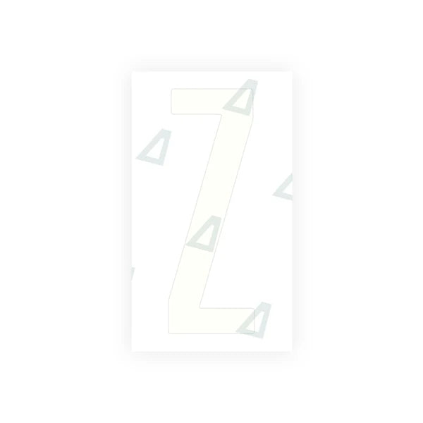 Nanofilm Ecoslick™ for US (Iowa) Moto license plates - Symbol "Z"