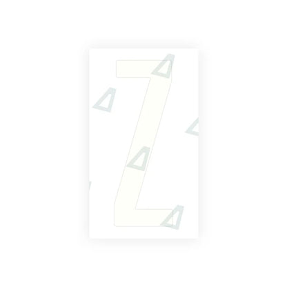 Nanofilm Ecoslick™ for US (Iowa) Moto license plates - Symbol "Z"