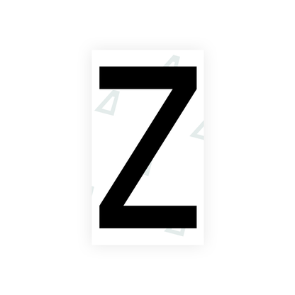 Nanofilm Ecoslick™ for greek license plates - Symbol "Z"