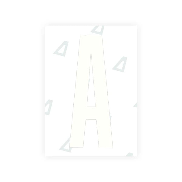 Nanofilm Ecoslick™ for US (Iowa) Moto license plates - Symbol "A"