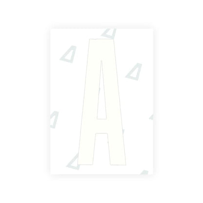 Nanofilm Ecoslick™ for US (Iowa) Moto license plates - Symbol "A"