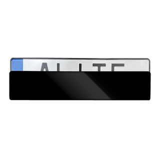 Alite Blackout License Plate Hider - Single kit (EU version)