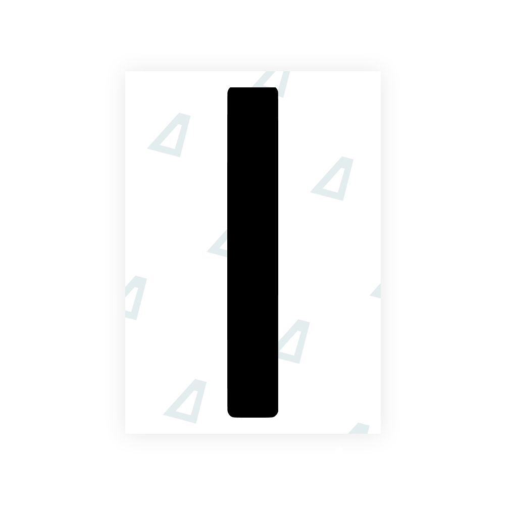 Alite Nanofilm for Finland license plates - Symbol "1" - Alite