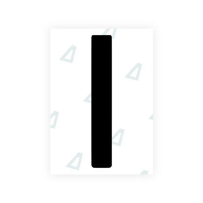 Alite Nanofilm for Finland license plates - Symbol "1" - Alite
