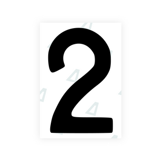 Alite Nanofilm for Finland license plates - Symbol "2" - Alite