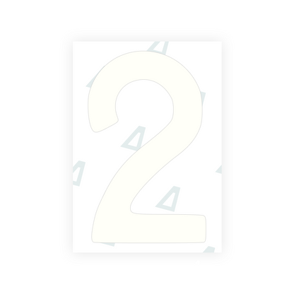 Alite Nanofilm for Finland license plates - Symbol "2" - Alite
