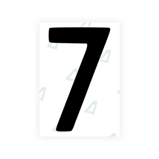 Alite Nanofilm for Finland license plates - Symbol "7" - Alite