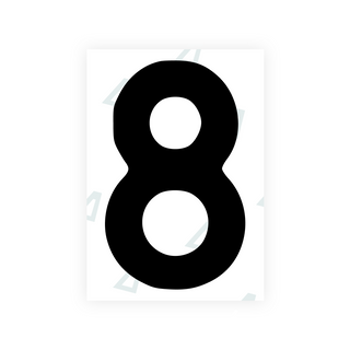 Alite Nanofilm for Finland license plates - Symbol "8" - Alite