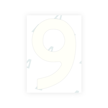 Alite Nanofilm for Finland license plates - Symbol "9"
