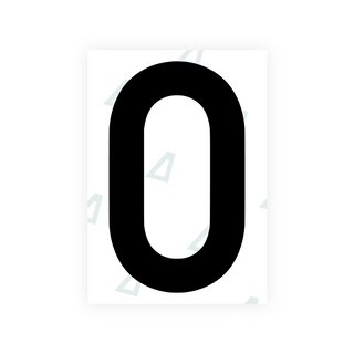 Alite Nanofilm for Finland license plates - Symbol "0" - Alite