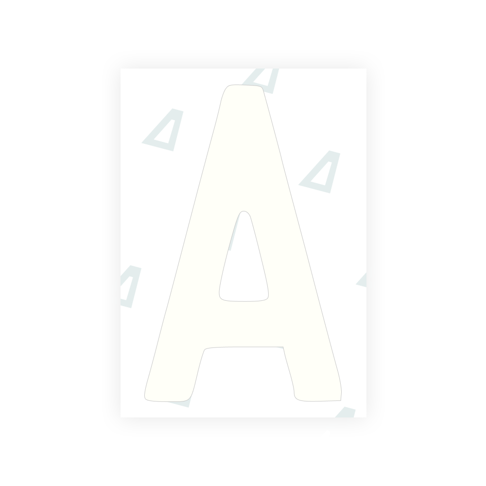 Alite Nanofilm for Finland license plates - Symbol "A" - Alite