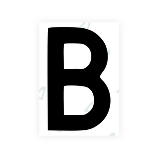 Alite Nanofilm for Finland license plates - Symbol "B" - Alite