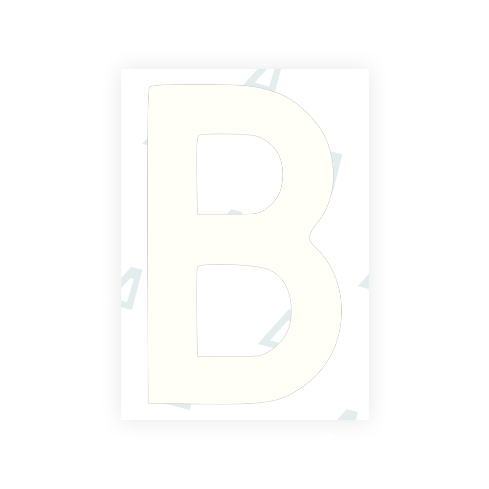 Alite Nanofilm for Finland license plates - Symbol "B" - Alite