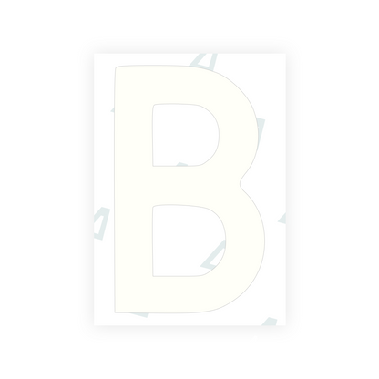 Alite Nanofilm for Finland license plates - Symbol "B" - Alite
