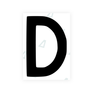 Alite Nanofilm for Finland license plates - Symbol "D" - Alite