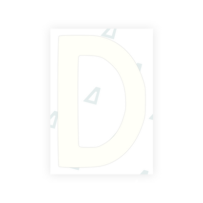 Alite Nanofilm for Finland license plates - Symbol "D" - Alite