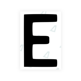 Alite Nanofilm for Finland license plates - Symbol "E" - Alite