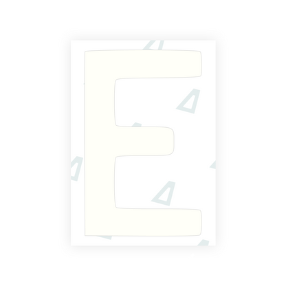 Alite Nanofilm for Finland license plates - Symbol "E" - Alite
