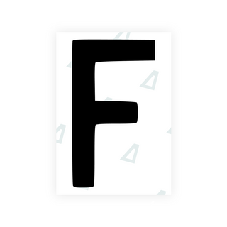 Alite Nanofilm for Finland license plates - Symbol "F" - Alite