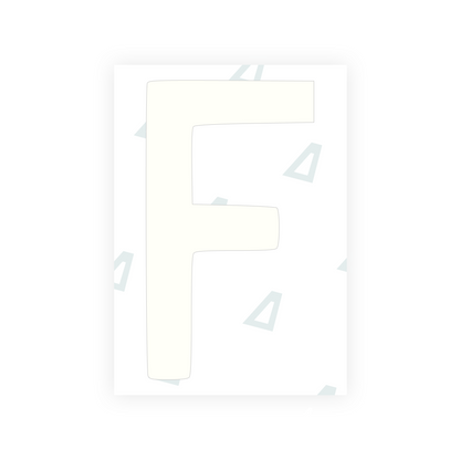 Alite Nanofilm for Finland license plates - Symbol "F" - Alite