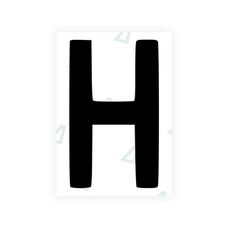 Alite Nanofilm for Finland license plates - Symbol "H" - Alite