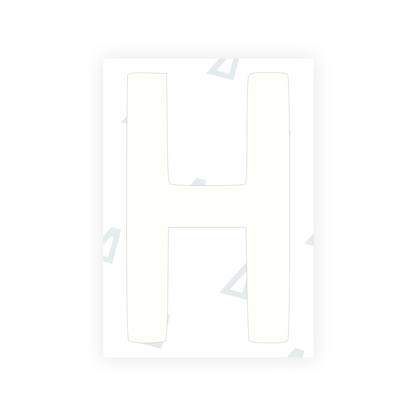 Alite Nanofilm for Finland license plates - Symbol "H" - Alite