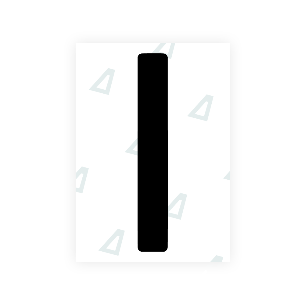 Alite Nanofilm for Finland license plates - Symbol "I" - Alite