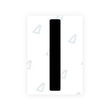 Alite Nanofilm for Finland license plates - Symbol "I" - Alite