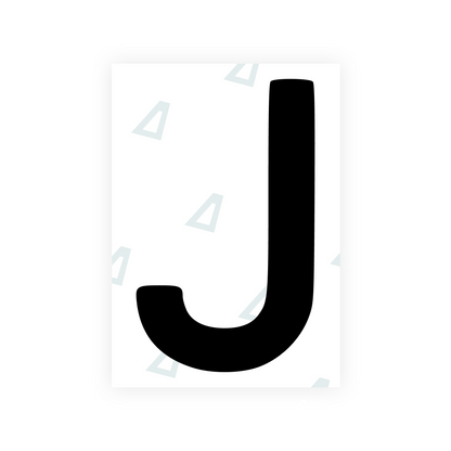 Alite Nanofilm for Finland license plates - Symbol "J" - Alite